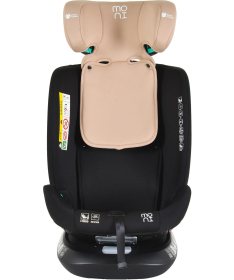 Moni Serengeti iSize Isofix auto sedište za bebe 40-150 cm Beige