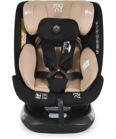 Moni Serengeti iSize Isofix auto sedište za bebe 40-150 cm Beige