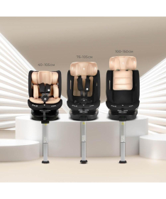 Moni Strike Roto Isofix auto sedište za bebe 40-150cm Sand Beige