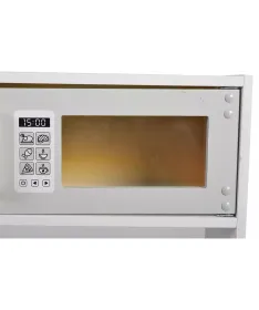 Moni Tea drvena kuhinja za decu sa svetlima, mikrotalasnom pećnicom i sudoperom