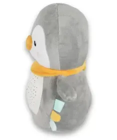 Moni Toys noćna lampa&bela buka i projektor za bebe Snuggly Penguin