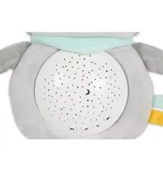 Moni Toys noćna lampa&bela buka i projektor za bebe Snuggly Raccoon