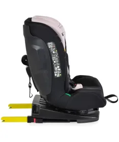 Moni Vamos auto sedište za decu 40-150cm - Baby Pink