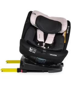 Moni Vamos auto sedište za decu 40-150cm - Baby Pink
