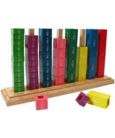 Montesori Drveni kvadri igračka za decu - 14044