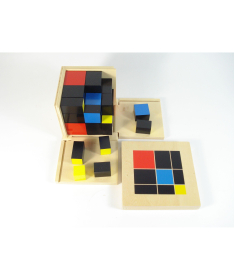 Montesori Kocka 3x3 igračka za decu - 14039