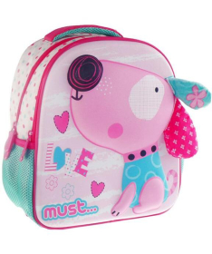 Must Ranac za devojčice Kuca Roza - 22122