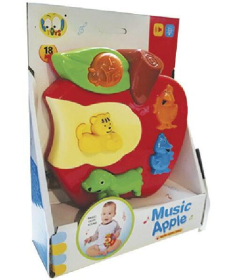Muzička igračka za decu jabuka - 21186
