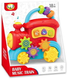 Muzički Aktiviti vozić za bebe sa svetlom