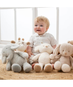 Nattou slon Teddy plišana igračka za bebe