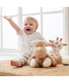 Nattou žirafa Teddy plišana igračka za bebe