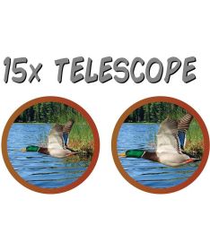 Navir Teleskop igračka za decu 20 cm zelena - 34796.2