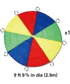 Padobran za igru dece 290cm - 1043053
