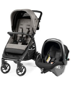 Peg Perego Booklet 50 kolica za bebe 2 u 1 sa SLK auto sedištem Grey-Black
