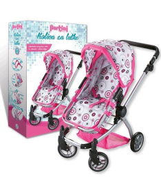 Pertini Kolica za lutku White - 17689