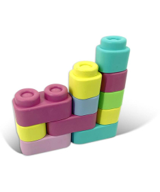 Pertini mekani gumeni konstruktori u kofici Pastel 25 elementa 1039118