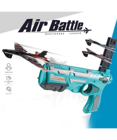 Pištolj za decu lanser aviona narandžasta - 34152.1