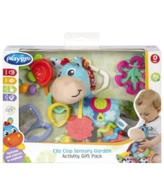 Playgro baby aktiviti set Clip Clop Sensory Garden - A063924