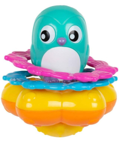 Playgro igračka za kupanje Ptičica sa oblicima za slaganje - A078631