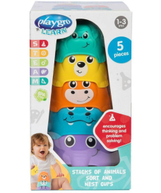 Playgro kupovi za slaganje Animals - A068879