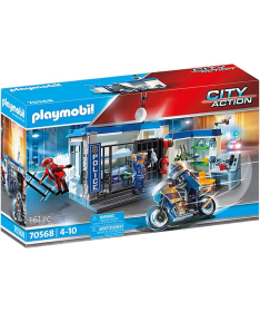 Playmobil igračka za dečake City Action Bekstvo iz zatvora 161 elemenat - 31749