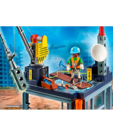 Playmobil igračka za dečake City Action Gradilište 59 elemenata - 34289