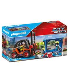 Playmobil igračka za dečake City Action Viljuškar set 32 elemenata - 31763