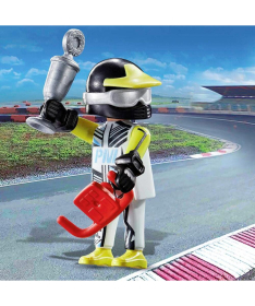 Playmobil igračka za dečake Playmo Friends Vozač trka 8 elemenata - 34312