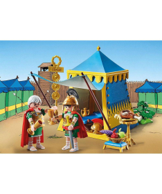 Playmobil igračka za decu Asterix Generalov šator 52 elemenata - 35051