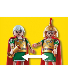 Playmobil igračka za decu Asterix Generalov šator 52 elemenata - 35051