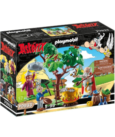 Playmobil igračka za decu Asterix Getafix pravi magični napitak 57 elemenata - 35045
