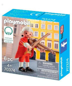 Playmobil igračka za decu Mocart figura 6 elemenata - 22132