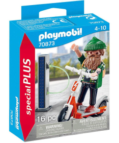 Playmobil igračka za decu Special Plus Vozač e skutera 16 elemenata - 34319