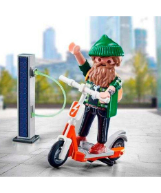 Playmobil igračka za decu Special Plus Vozač e skutera 16 elemenata - 34319