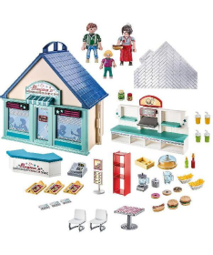 Playmobil set za igru dece City Life Restoran 85 elemenata - 21550