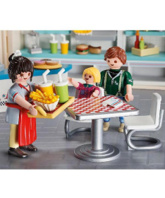 Playmobil set za igru dece City Life Restoran 85 elemenata - 21550