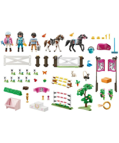 Playmobil set za igru dece Country Takmičenje u jahanju 188 elemenata - 34298