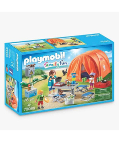 Playmobil set za igru dece Family Fun Kampovanje 78 elemenata - 23195
