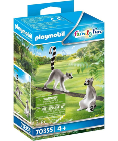 Playmobil set za igru dece Family Fun Lemuri - 23904
