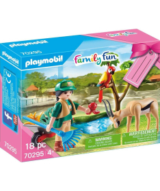 Playmobil set za igru dece Family Fun Zoo set 18 elemenata - 23891