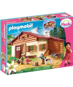 Playmobil set za igru dece Heidi Planinska Kuća 107 elemenata - 23198