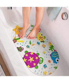 PLAYTIME neklizajuća podloga za kupanje 69x39 cm Kornjača i drugari