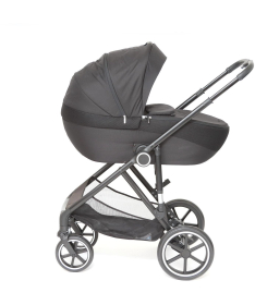 Pueri Modera kolica za bebe 3 u 1 Black