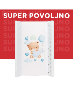 Puerri tvrdi pult za presvlačenje 70x50 cm bebe Meda