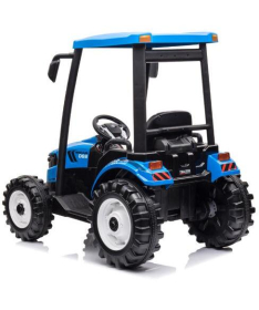 Pushdozer traktor na akumulator za decu Hercules Blue