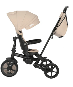 QPlay Combo Max tricikl za decu do 25 kg Brown