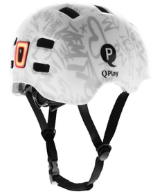 Qplay Helmet S dečija kaciga GT-Air 48-53 cm White - 41312207