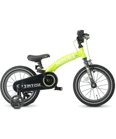 Qplay Miniby 3 u 1 bicikl za decu do 30 kg Green - 41312149