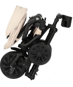 QPlay Nova Max tricikl za decu do 25 kg Beige