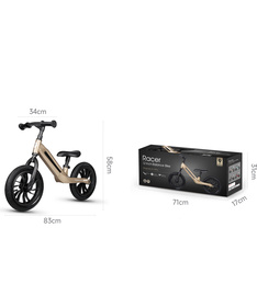 Qplay Racer balanser za decu do 30 kg Grey